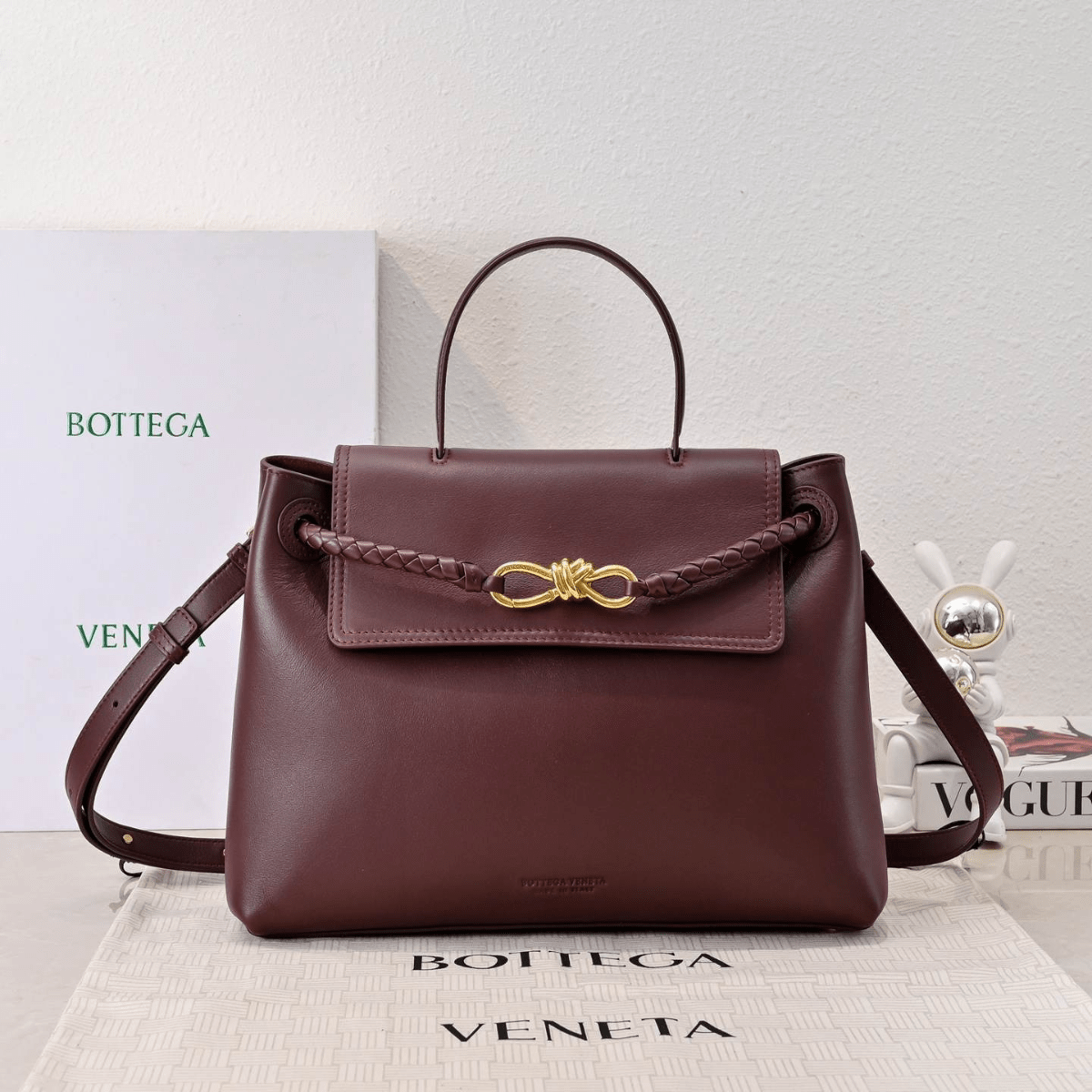 Bottega Veneta Ciao Ciao Barolo Tasche