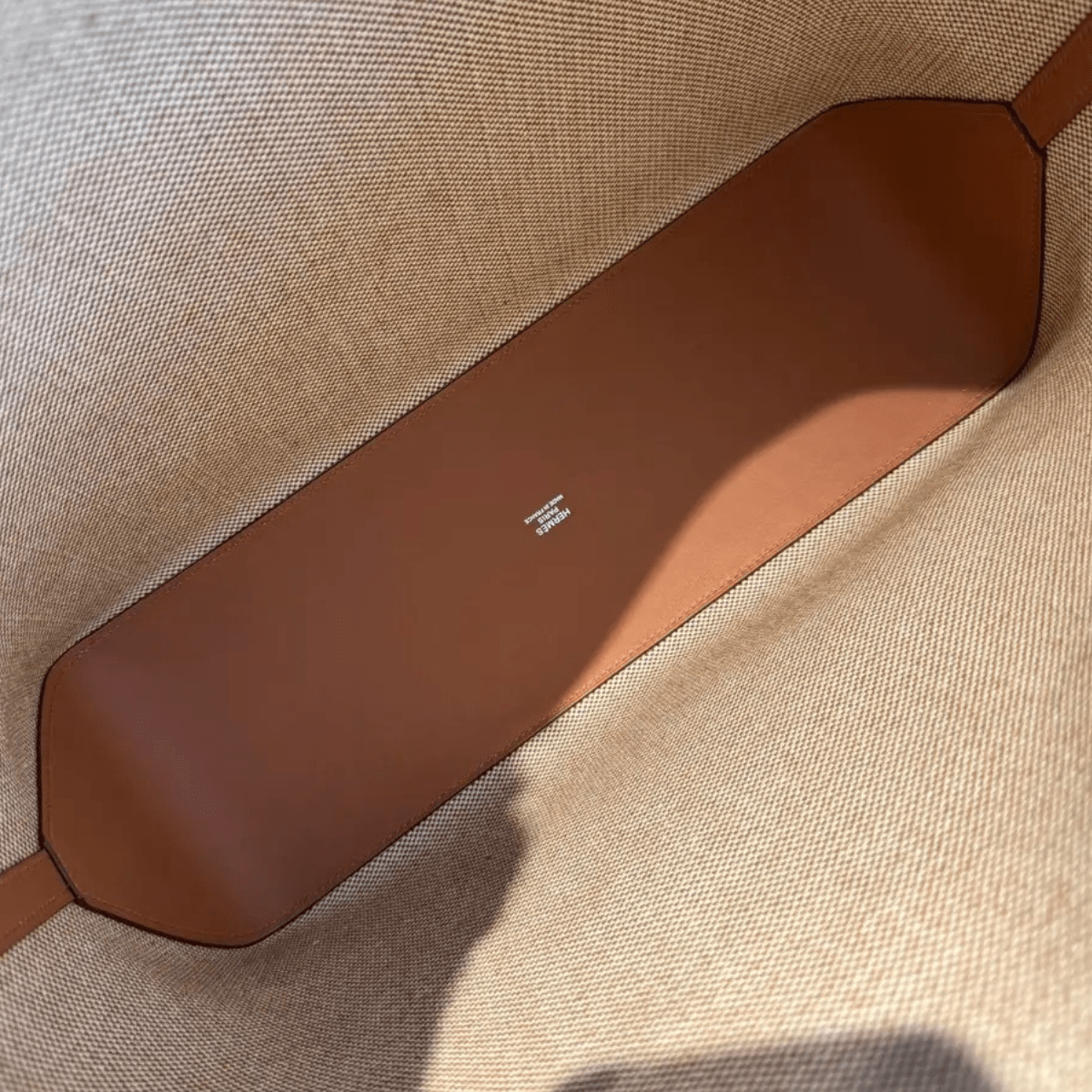 Hermès Cabas H en Biais 40 Tasche