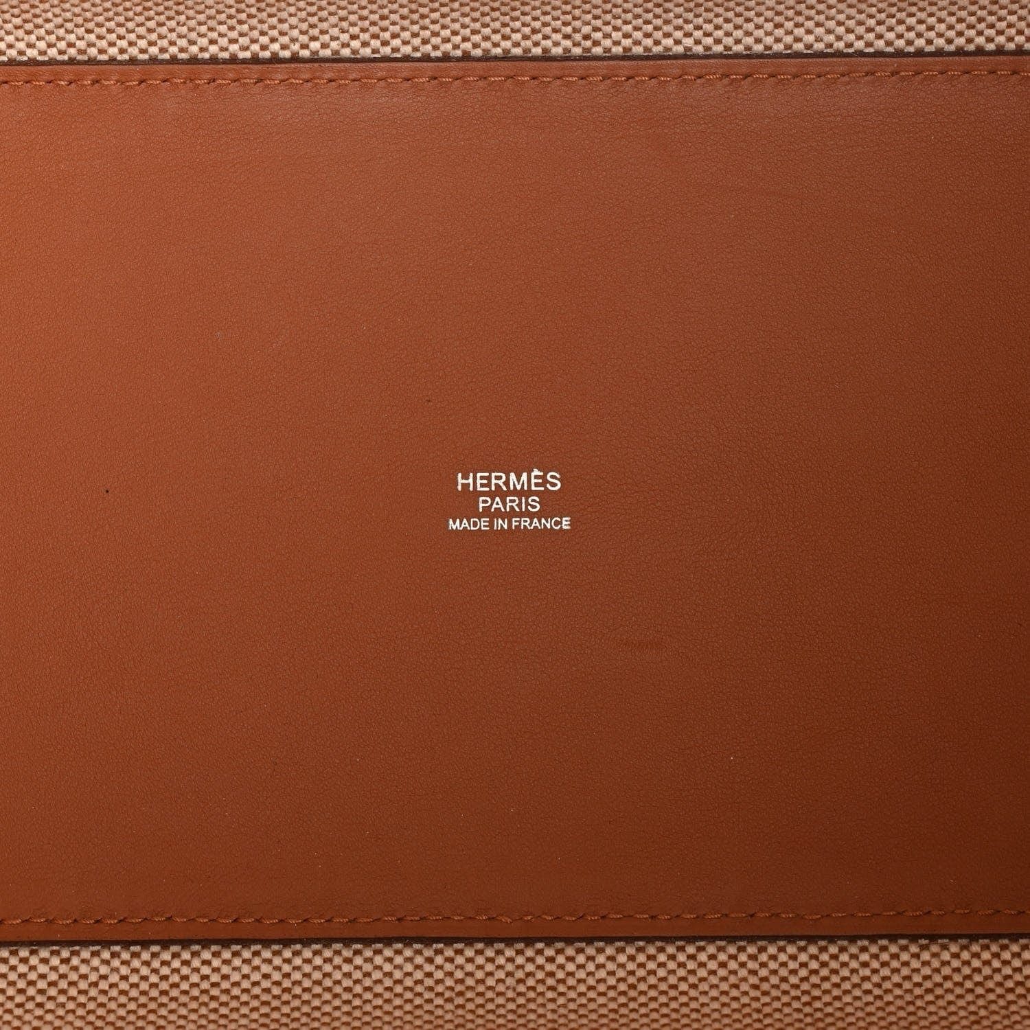 Hermès Cabas H en Biais 40 Tasche