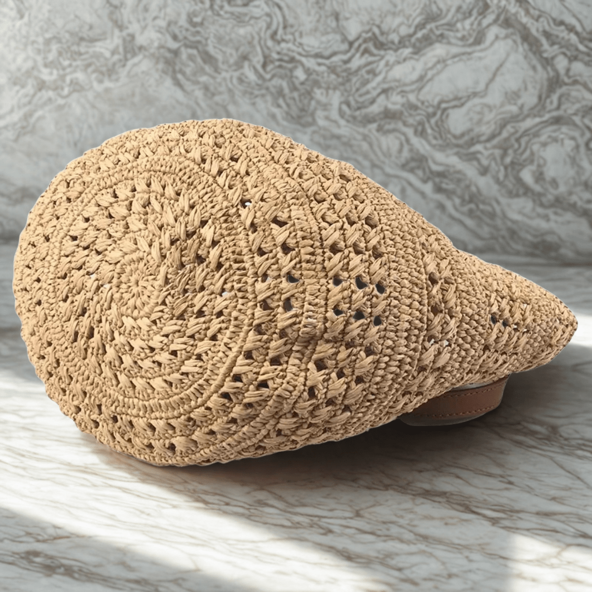 Yves Saint Laurent – Panier-Tasche aus Raffia