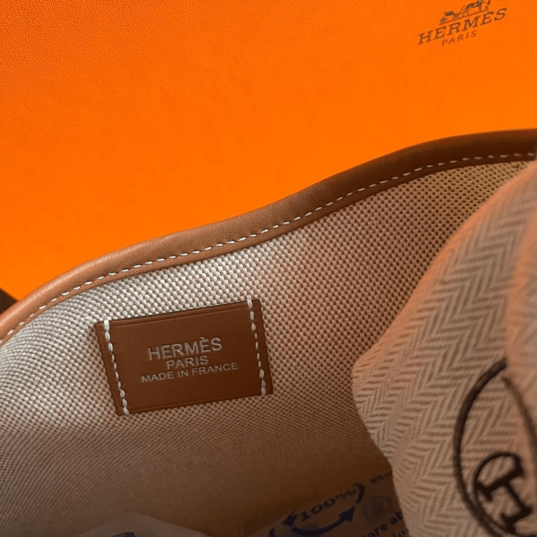 Hermès – P’tit Arçon Tasche aus Canvas & Leder